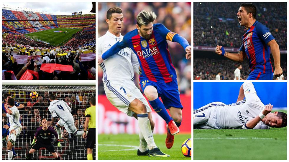 Lo que la TV no te mostró del clásico Barcelona-Real Madrid. (Getty Images)