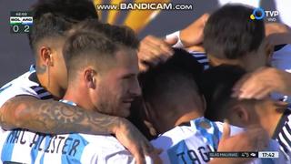 ¡Cabezazo letal! Gol de Tagliafico para el 2-0 de Argentina vs. Bolivia