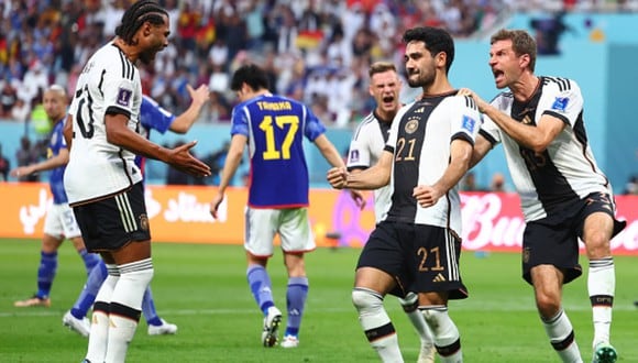 Alemania vs. Japón se vieron las caras por el Mundial de Qatar 2022 este miércoles (Foto: Depor).