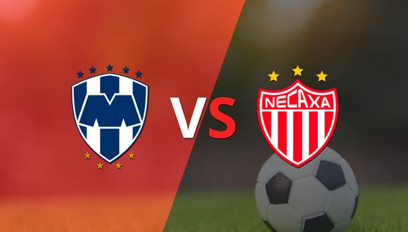 Comenzó el segundo tiempo y CF Monterrey está empatando con Necaxa en el estadio BBVA Bancomer