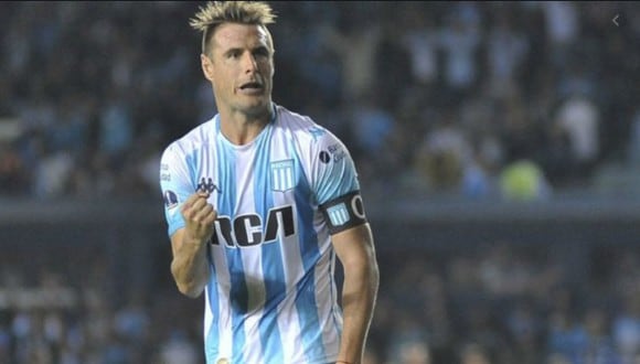 El capitán de Racing, Iván Pillud, criticó la no suspensión del fútbol en Argentina. (Foto: Agencias)