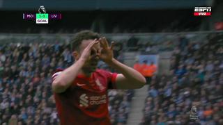 Partido de ida y vuelta: Diogo Jota anotó el 1-1 en Manchester City vs. Liverpool 