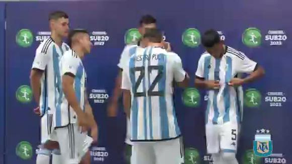 Argentina y su preparación para el Sudamericano Sub 20. (Video: AFA)