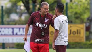 "No importa el nombre, importa el rendimiento": la advertencia del técnico de Sao Paulo a Cueva