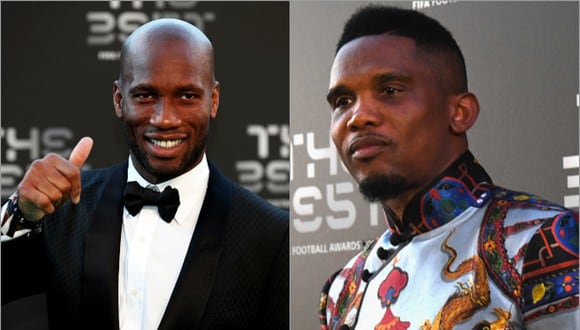 Didier Drogba y Samuel Eto'o son considerados dos grandes referentes del fútbol africano. (Foto: Agencias)