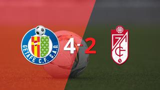 Getafe y Granada empatan 1-1 y se van a los vestuarios