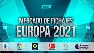 Fichajes 2021 EN VIVO: altas, bajas y rumores del mercado de pases en Europa hoy domingo 3 de enero