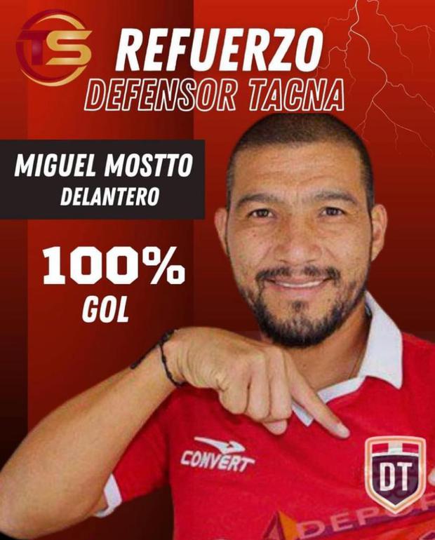 Miguel Mostto jugará la Copa Perú con 45 años.