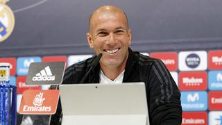 Su rostro lo dice todo: la reacción de Zidane al consultarle por los cánticos de Juanfran