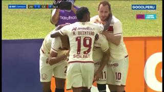 Se sacó la bronca de encima: el golazo de Valera para el 1-0 en el Universitario vs. Cienciano [VIDEO]