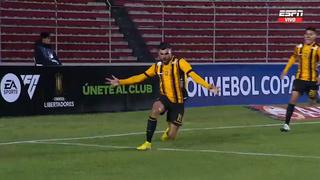 El ‘Tigre’ golpeó primero: el gol de Triverio para el 1-0 de The Strongest sobre Cristal por Libertadores