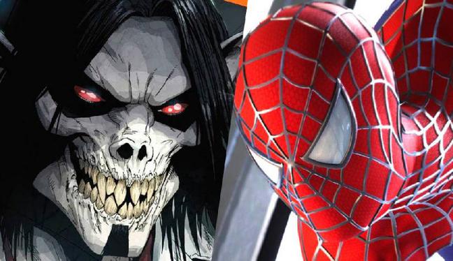 Así aparecerían los tres Spider-Man según el avance de Morbius