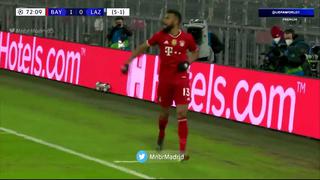 Con un global de 6-1: Maxim Choupo-Moting anota el 2-0 de Bayern Munich vs. Lazio  [VIDEO]