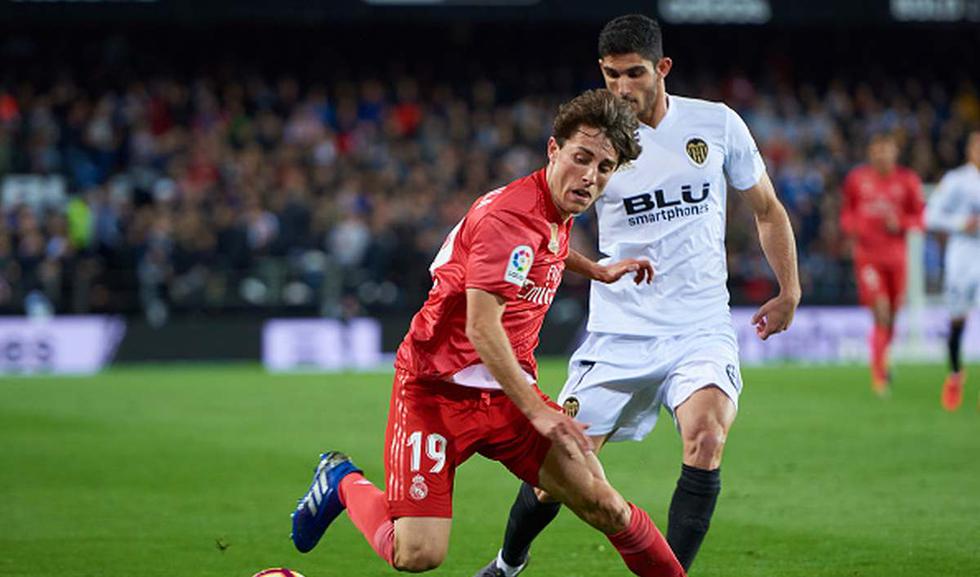 Real Madrid vs. Valencia (0-2): goles de Guedes y Garay ...