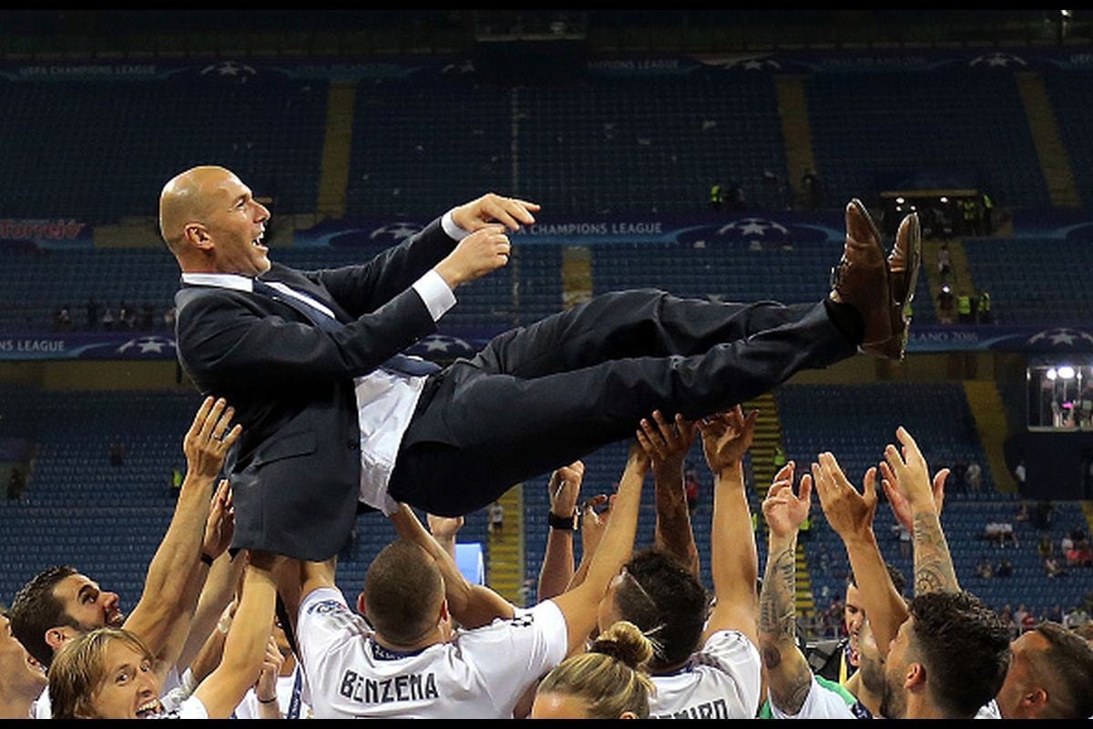 Todas las finales de Zinedine Zidane como técnico del Real Madrid. (Fotos: Getty Images)
