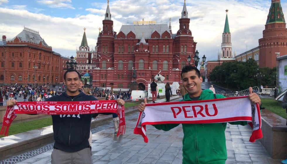 Depor en Rusia 2018: hinchas de la Selección Peruana tomaron la famosa Plaza Roja. (Daniel Apuy)