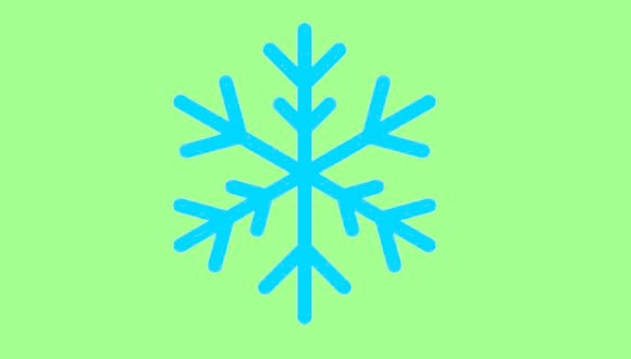 WHATSAPP | Si eres de las personas que tiende a usar el emoji del copo de nieve en WhatsApp, conoce aquí qué significa. (Foto: Emojipedia)