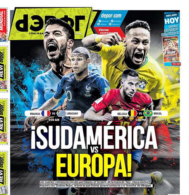 Sudamérica vs. Europa