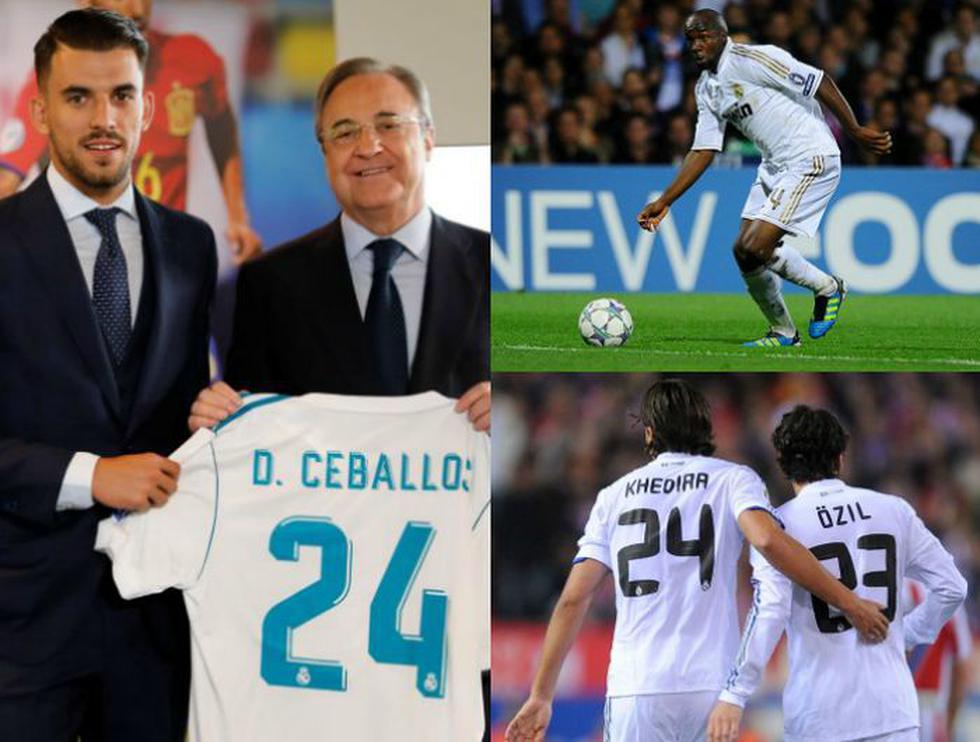 Estos son los últimos futbolistas del Madrid que usaron el número 24. (Getty Images)