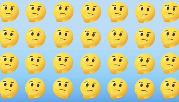 Acertijo visual: encuentra el emoji diferente en la imagen que solo el 3% logró resolver (Foto: Facebook).
