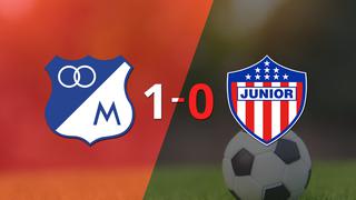 En su casa Millonarios derrotó a Junior 1 a 0