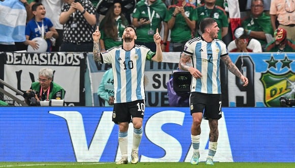 Con goles de Messi y Enzo Fernández: Argentina venció 2-0 a México por el Mundial Qatar 2022 | Foto: AFP