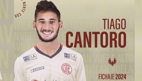 Tiago Cantoro es nuevo fichaje de UTC. (Foto: Facebook)