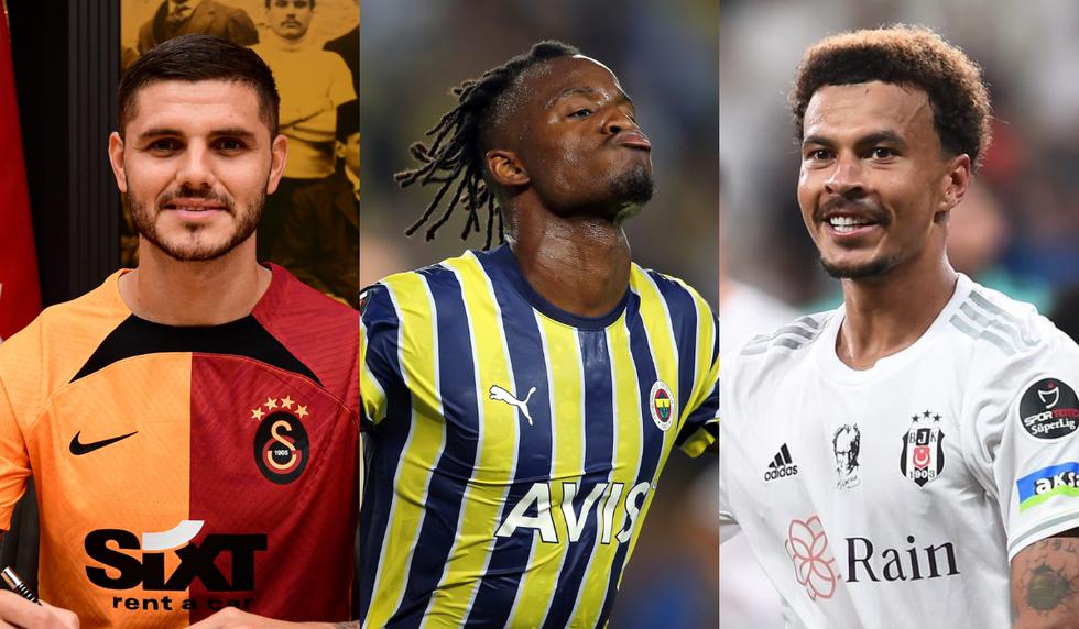 Top 10 de mejores jugadores que juegan en la Superliga de Turquía. (Foto: Composición)