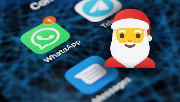 ¿Quieres crear un avatar de Papá Noel? Entérate cómo hacerlo en WhatsApp. (Foto: Pixabay/Emojiterra)