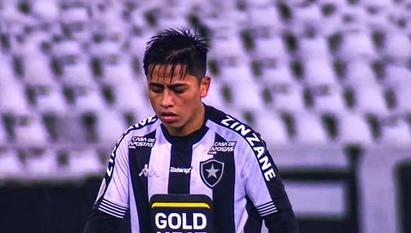 Lecaros había llegado a Botafogo en enero de 2020 procedente de Real Garcilaso, ahora Cusco FC. (Foto: Difusión)