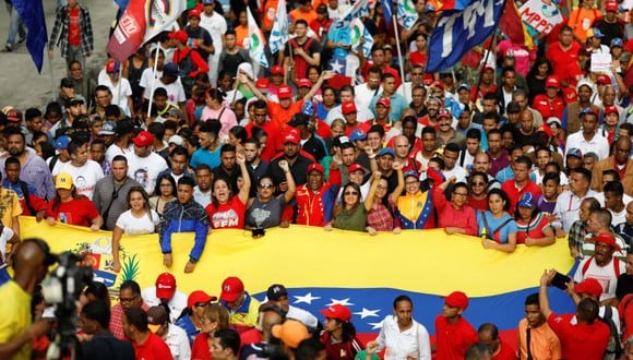 En Venezuela marchan para pedir reajustes económicos. | Foto: Reuters