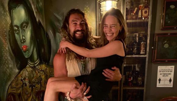 Emilia Clarke y Jason Momoa dieron vida a una de las parejas más queridas de la serie “Game of Thrones”. (Foto: @prideofgypsies).