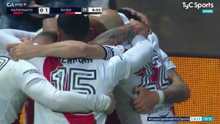 Gana el ‘Millonario’: el gol de Zuculini para el 1-0 de River ante Patronato [VIDEO]