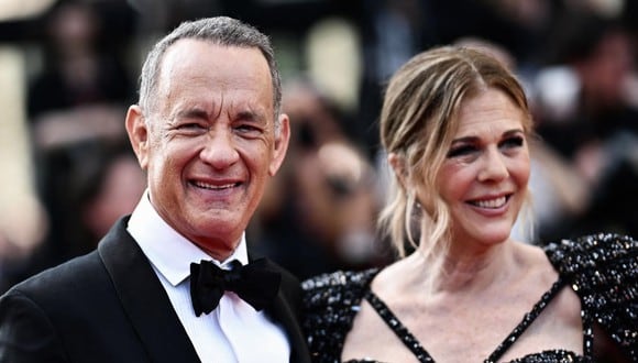 Tom Hanks y Rita Wilson están casados desde 1988 (Foto: AFP)