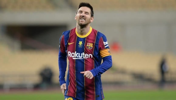Lionel Messi se perderá dos partidos con Barcelona: UE Cornellá y Elche. (Foto: AFP)