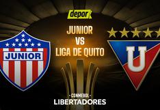 Junior vs. Liga de Quito EN VIVO vía ESPN: hora y canal de TV Copa Libertadores