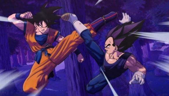  Dragon Ball Super  Goku y Vegeta luchan en nueva escena de “Super Hero”