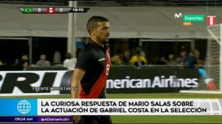 Selección peruana: Mario Salas realizó inesperado comentario sobre las actuaciones de Gabriel Costa