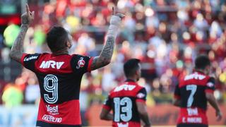 Con gol de Paolo Guerrero: Flamengo venció 2-0 al Sport Recife por el Brasileirao 2017