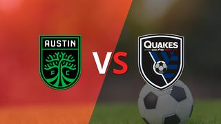 Con dos goles al hilo San José Earthquakes gana a Austin FC