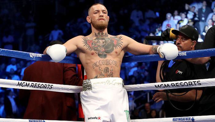 Conor McGregor quiere volver a boxear: “Acepto tu reto, Óscar de la Hoya". (Getty Images)