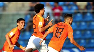 Holanda goleó 4-1 a Paraguay y se metió a semifinales del Mundial Sub 17 2019