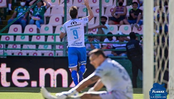 Robaron puntos: Puebla se impuso por 1-0 a León como visitante y sigue escalando en la Liga MX. (Foto: Puebla)