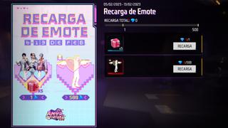 Cómo ganar en Free Fire los premios del evento “Recarga de Emote”