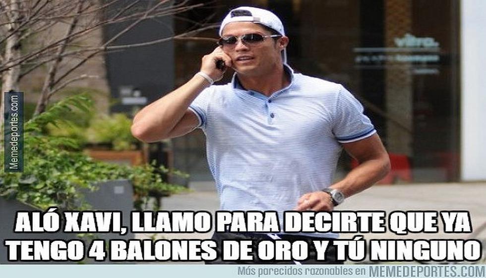 Estos son los memes por el Balón de Oro a Cristiano Ronaldo. (Meme Deportes)