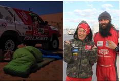 Nada la detiene: Fernanda Kanno durmió en el desierto y manejó más de 30 horas por falla mecánica, pero sigue en el Dakar
