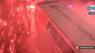¡Impresionante! El recibimiento de los hinchas de River Plate a los jugadores tras su llegada al Monumental [VIDEO]