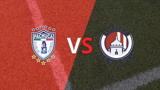 Comenzó el segundo tiempo y Pachuca está empatando con Atl. de San Luis en el estadio Hidalgo