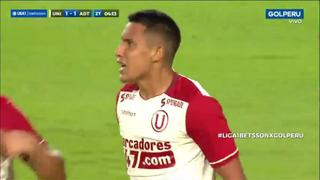 Tras una gran asistencia de Quintero: Valera colocó el 1-1 en el ‘U’ vs. ADT [VIDEO]