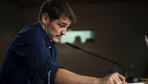 ​Iker Casillas se despidió entre lágrimas tras una etapa de 25 años en el Real Madrid. (Foto: Getty)